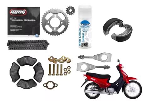 Kit Transmision Service Completo Gilera Smash Gaona Env O Gratis