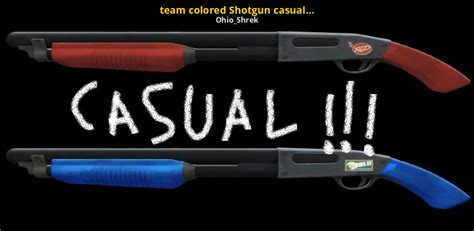 Team Colored Shotgun Casual Fix [team Fortress 2] [mods]