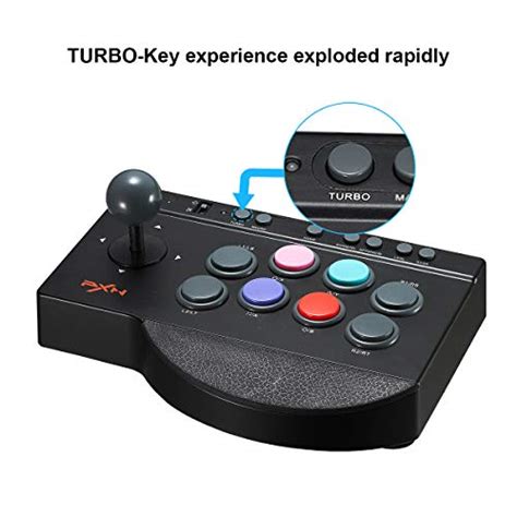 PXN Arcade Fight Stick 0082 Fight Stick Arcade Game Fighting Joystick