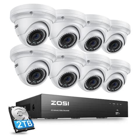 Reviews For Zosi K Channel Poe Tb Nvr Security Camera System With