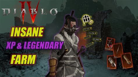 INSANE XP LEGENDARY FARM Diablo IV NEW XP Farm After Patch 1 0 2d