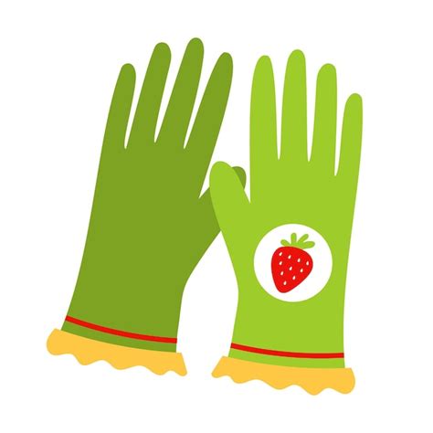 Premium Vector Gardening Gloves Gardening Agriculture Vector