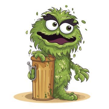 Oscar The Grouch PNG Vector PSD And Clipart With Transparent