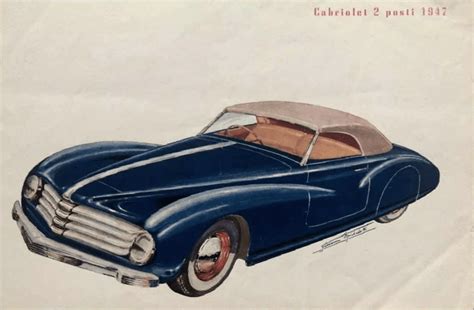 The Fiat 1100 Cabriolet Stabilimenti Farina Designed By Michelotti