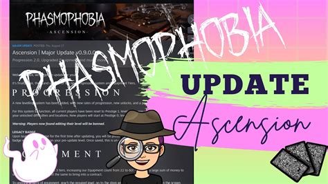 Phasmophobia Ascension Update 2023 Patch Notes Deutsch Youtube