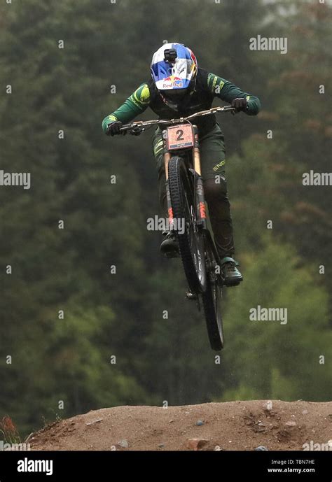 Great Britain S Rachel Atherton During The Uci Mountain Bike World Cup