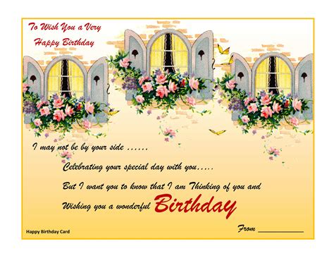 40+ FREE Birthday Card Templates - Template Lab