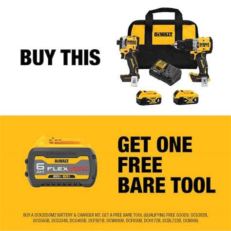 Have A Question About Dewalt 20v Max Xr Hammer Drill And Atomic Impact Driver 2 Tool Cordless