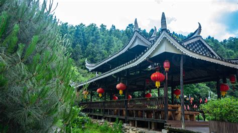 Ancient Changting Ancient Town Changting In Early Summer Background, Qianli Ancient Village ...