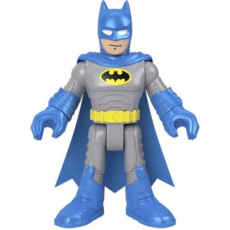 Fisher Price Imaginext Dc Super Friends Xl Batman Figure Blue