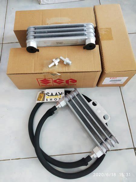 Jual Oil Cooler Satria Fu Nepel Dan Selang Meter Cocok Untuk Oil