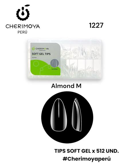 Tips Soft Gel Almond M X512 CHERIMOYA Online