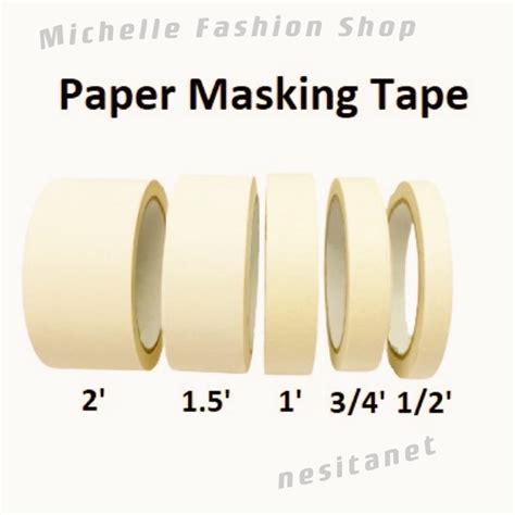 Paramount Masking Tape Paper Tape Adhesive Tape Paper Masking Tape