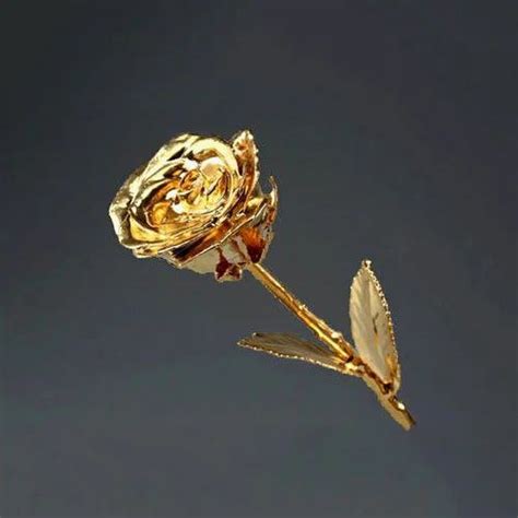 Gold Plated Rose - Gold Plated Rose Flower Latest Price, Manufacturers ...