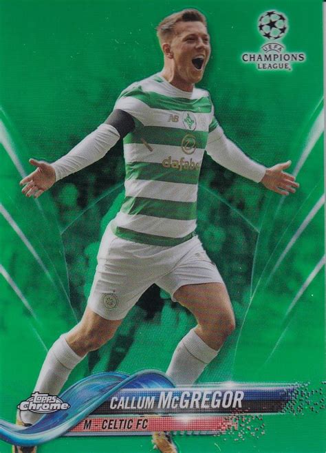 Mint Topps Chrome Uefa Champions League Celtic