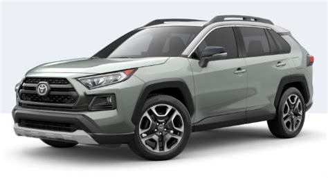 2019 Toyota RAV4 Adventure colors