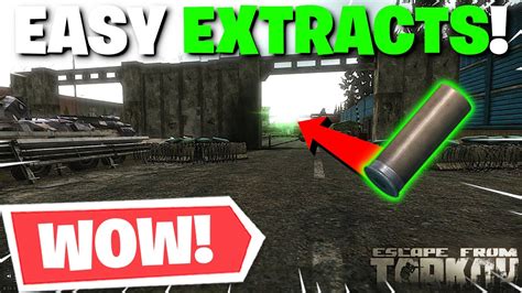 Escape From Tarkov PVE CO OP EXTRACTS MADE EASY Acid Green Flares