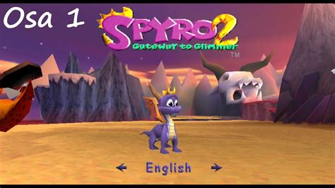 Spyro 2 Gateway To Glimmer Osa 1 Tervetuloa Avalariin [fin] Youtube