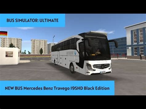 New Bus Mercedes Benz Travego Shd Black Edition Bus Simulator