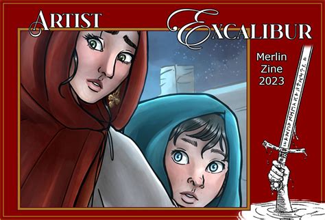 Excalibur zine previews 2/2 Morgana and Mordred by MicahandtheMoon on ...