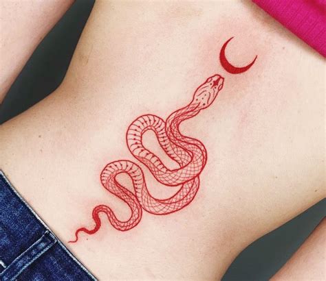 Red Snake Tattoo Boas Ideias Para Tatuagem Tatuagem Mulher Tatuagem