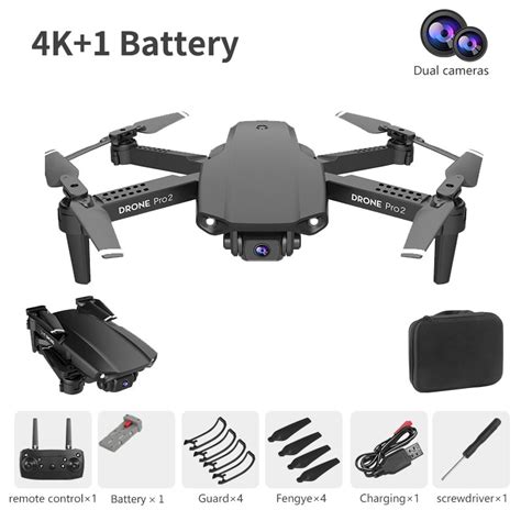 E99 Pro2 Rc Mini Drone 4k 1080p 720p Câmera Dupla WiFi Fpv Fotografia