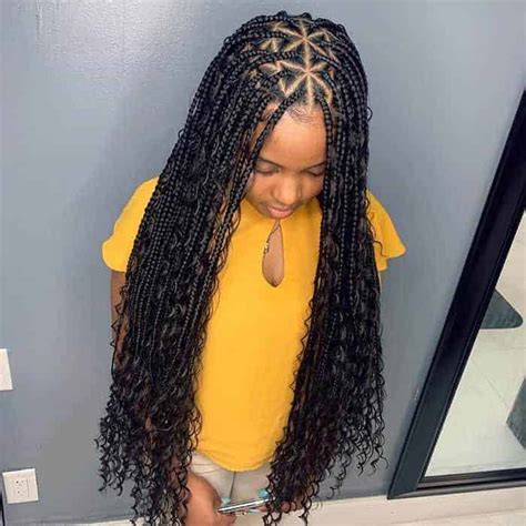 20 Hottest Triangle Box Braids To Inspire You Hottest Haircuts