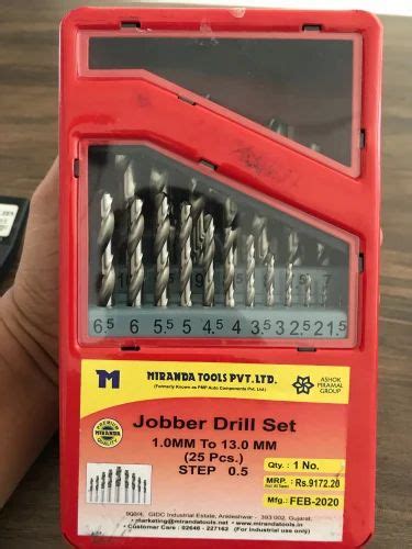 Miranda HSS Drill Bits For Industrial At Rs 80 Piece In Vadodara ID