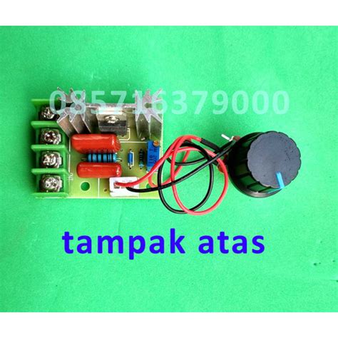 Jual Dimmer SCR 2000W Motor Speed Controller 220V AC PWM Regulator