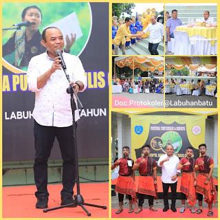 Pembukaan Lomba Kreasi Dan Budaya Di Lapangan Ika Bina Rantau Prapat