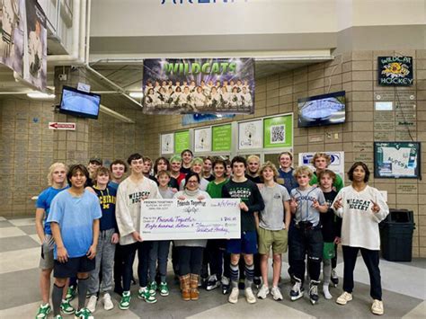 Wildcats Hockey Team Gives To Friends Together News Sports Jobs