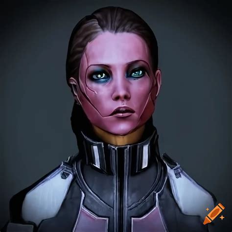 Female Royal Guard Character From Mass Effect