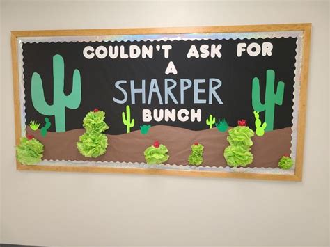 Cactus Bulletin Board Classroom Themes Classroom Decor Classroom