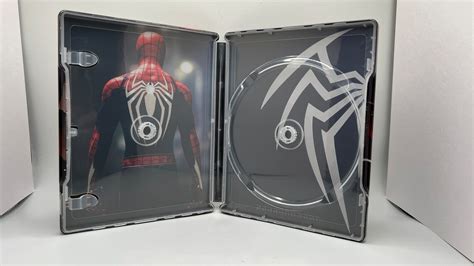 Spider Man Remastered Custom Made Steelbook No Game Etsy