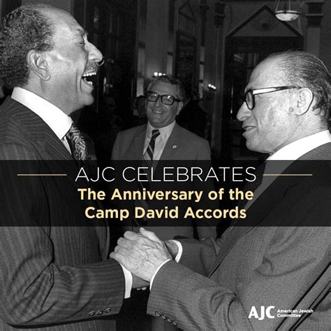 Camp David Accords Handshake