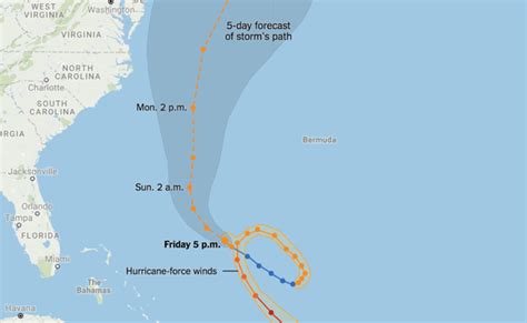 Hurricane Jose Spins North With East Coast Watching Warily The New