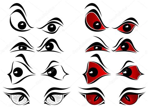 Evil eyes Stock Vector by ©losw 10749805