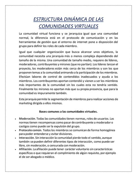 COMUNIDADES VIRTUALES Y SU POTENCIAL EDUCATIVO PDF