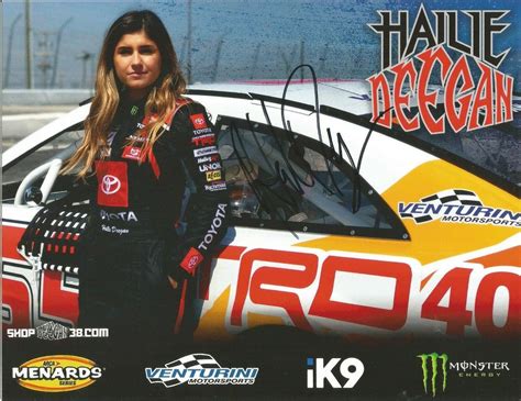 NASCAR and ARCA Driver Hailie Deegan Autographed Photo | #2008170508