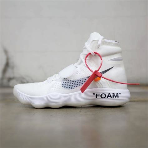 Off White X Nike React Hyperdunk 2017 Girls Basketball Shoes