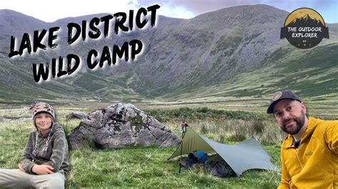 Lake District Wild Camping Rab Silwing Tarp Lightweight Wild Camp In