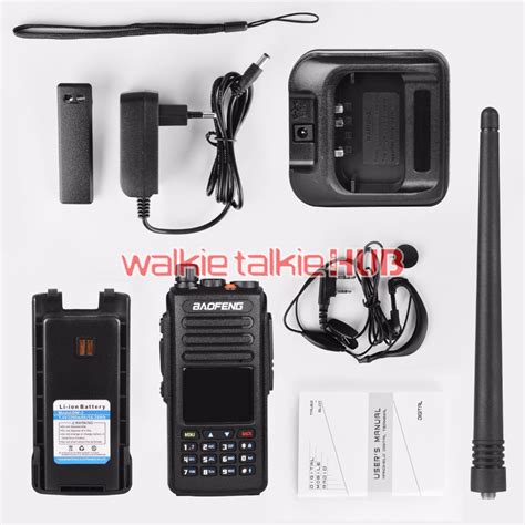 Baofeng Dm Gps Dmr Walkie Talkie Vhf Uhf Dual Band Digital Two Way