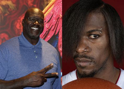 For Halloween Shaquille Oneal Wore Emo Jimmy Butler Hairstyle