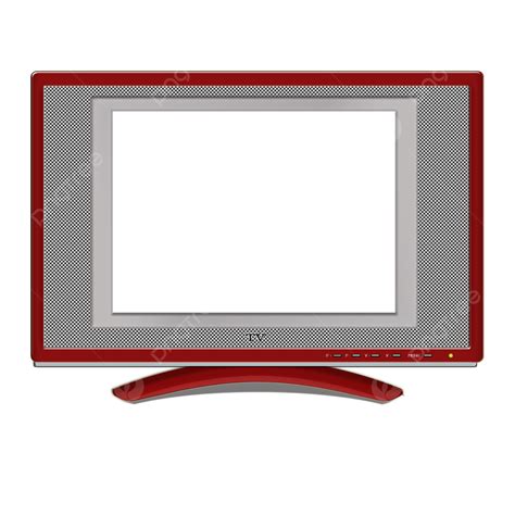 Transparent Frame Flat Television Screen Background Television Screen