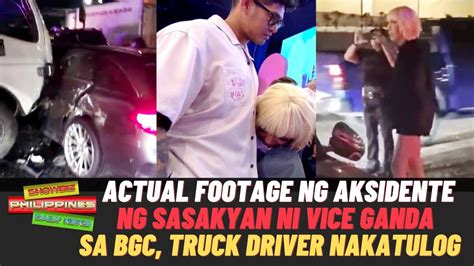 FULL VIDEO Vice Ganda Aksidente Sa BGC Ng Truck Ng Lalamove Driver