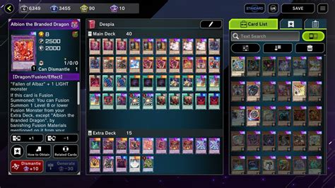 Branded Despia Tcg Deck Chris Delcine