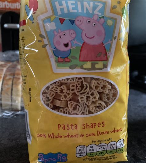 My kids persuaded me to buy Peppa Pig pasta shapes, and tonight I’ll be ...