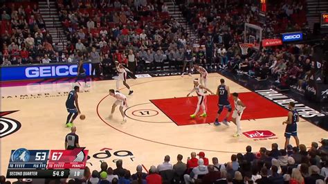 Anthony Edwards with a dunk vs the Portland Trail Blazers - Yahoo Sports