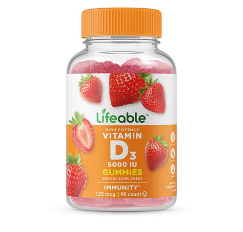 Vitamin D Gummies Lifeable