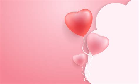 banner 3d love background. love for Happy Women's, Mother's, Valentine ...